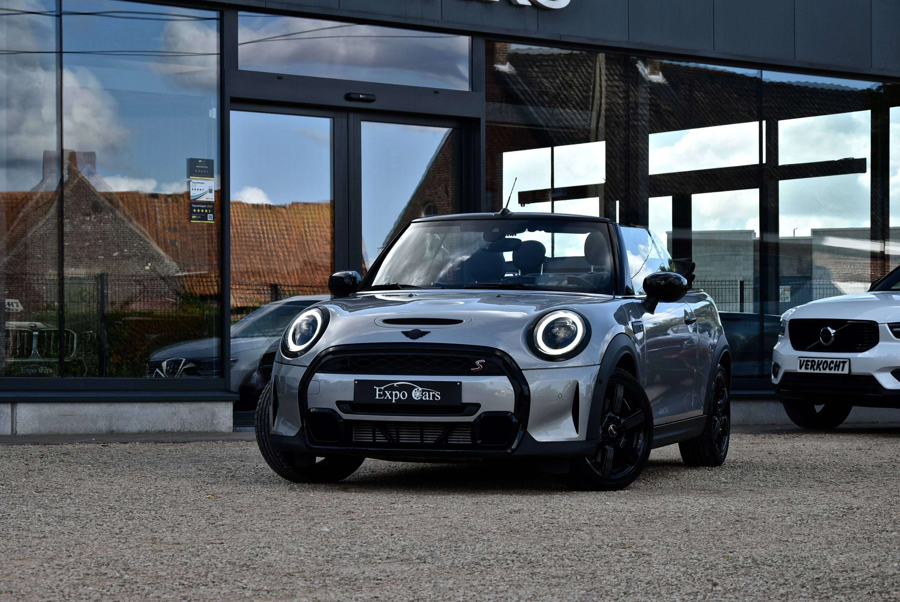 MINI Mini Cabriolet 2.0AS Cooper S OPF DCT*HEAD-UP*HARMAN-KARDON*CAMERA*LEDER*FULL* bij Expo Cars