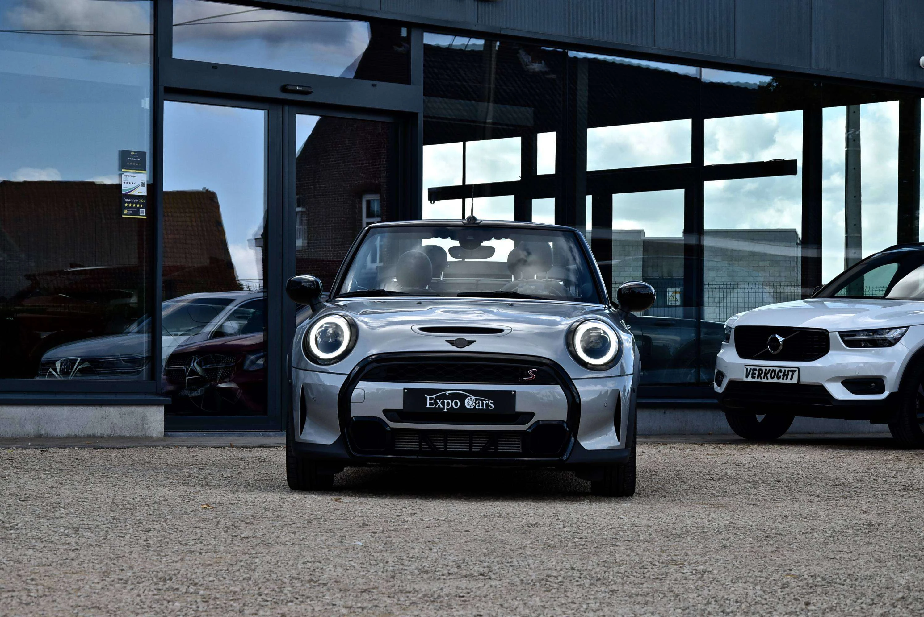 MINI Mini Cabriolet 2.0AS Cooper S OPF DCT*HEAD-UP*HARMAN-KARDON*CAMERA*LEDER*FULL* bij Expo Cars