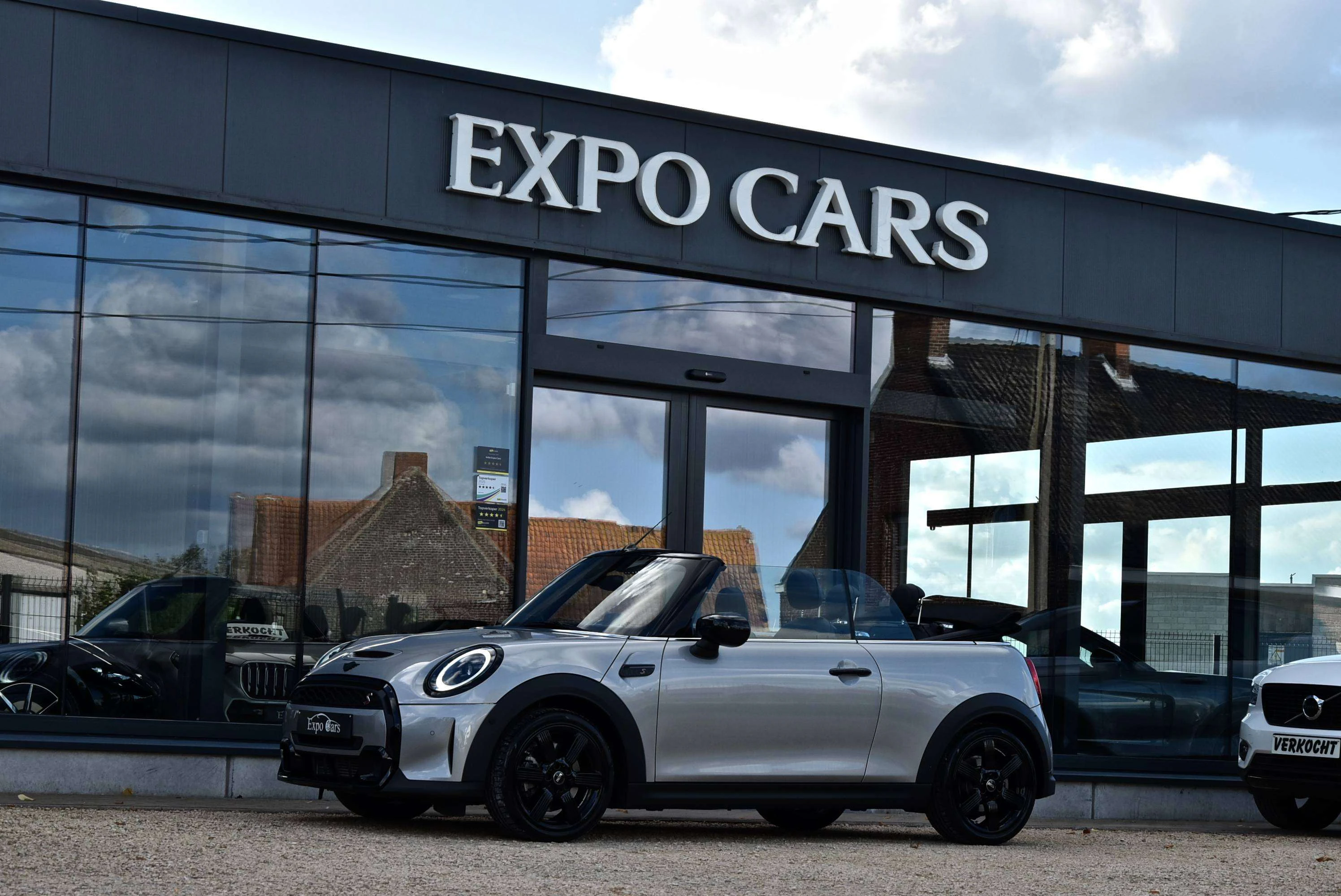 MINI Mini Cabriolet 2.0AS Cooper S OPF DCT*HEAD-UP*HARMAN-KARDON*CAMERA*LEDER*FULL* bij Expo Cars