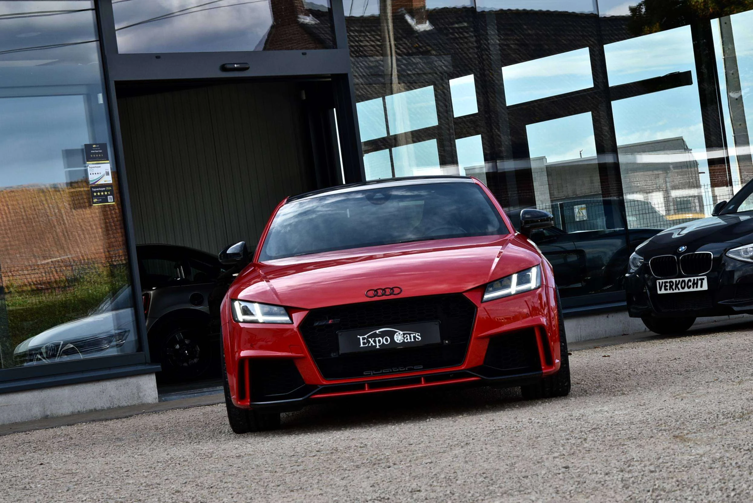 Audi TTRS Coupe 2.5 TFSI Quattro TTRS S tronic*CAMERA*B&O SOUND*FULL* bij Expo Cars