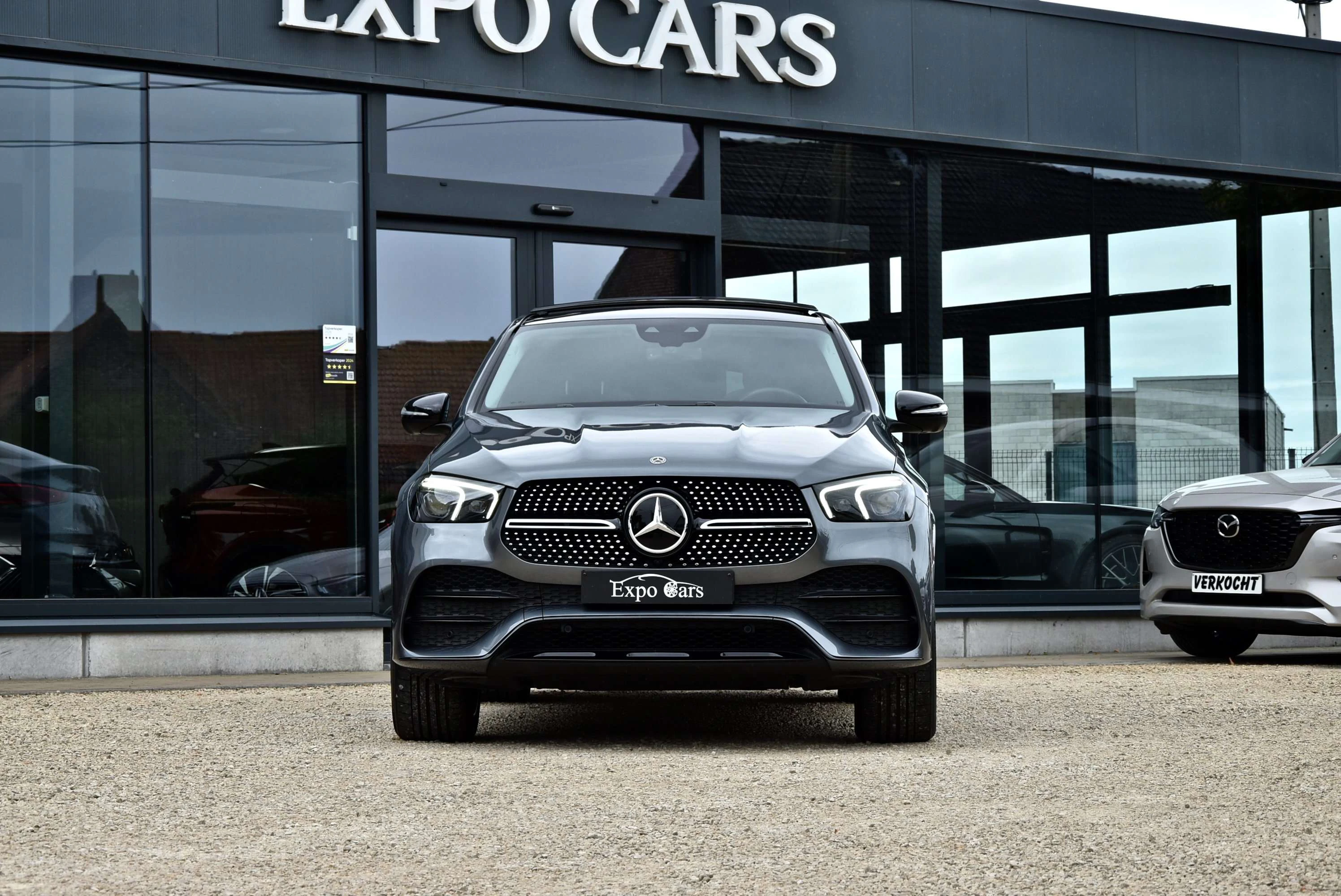 Mercedes-Benz Coupe de 4Matic*AMG Line*PANO DAK*HEAD-UP*MEMORY* bij Expo Cars