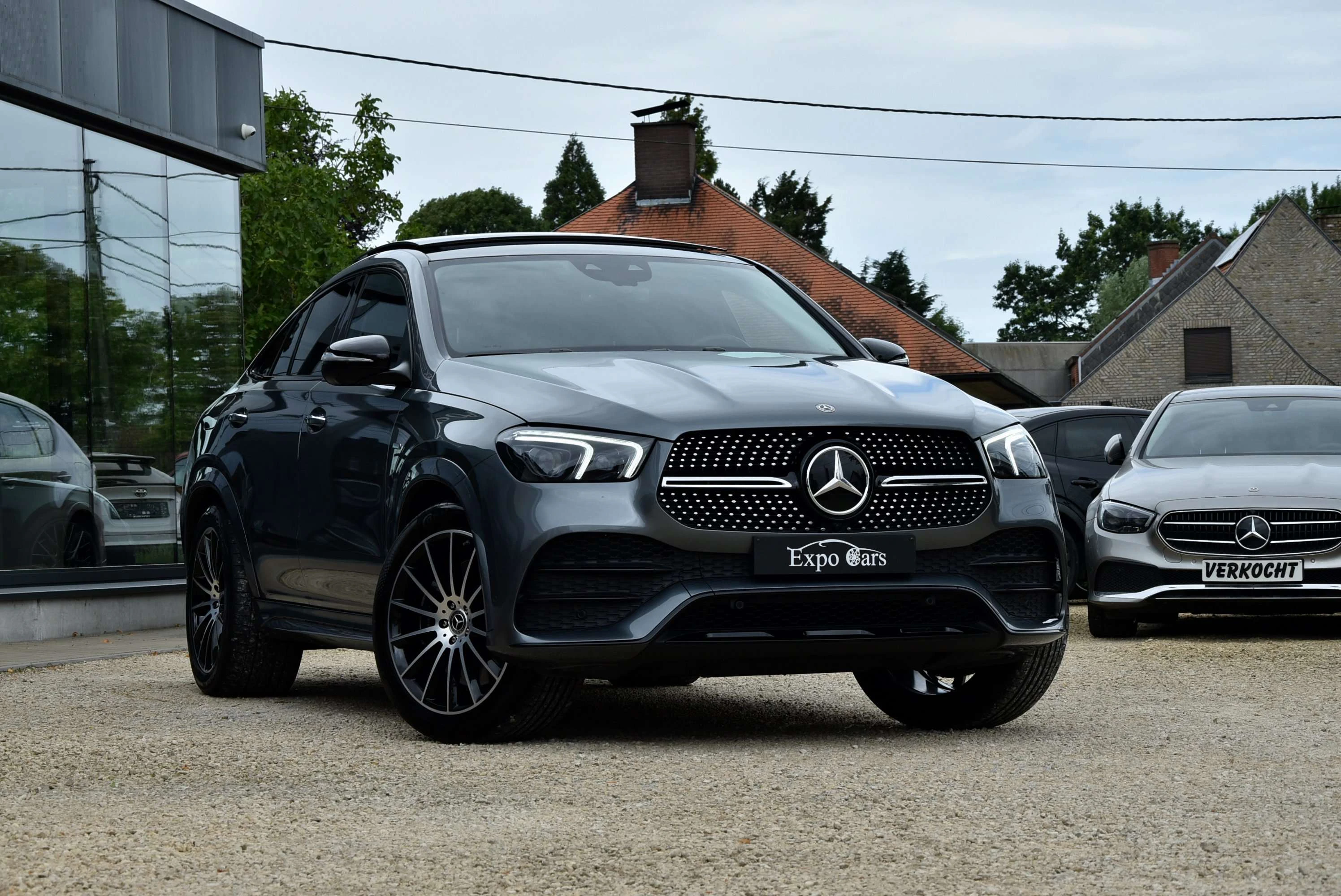 Mercedes-Benz Coupe de 4Matic*AMG Line*PANO DAK*HEAD-UP*MEMORY* bij Expo Cars